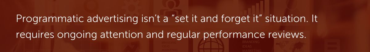 Programmatic advertising isn't a 