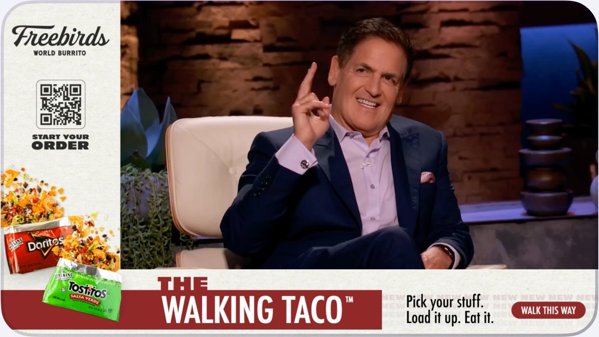 L-Bar placement during a reality business show